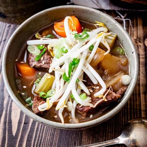 Slow Cooker Chinese Beef Stew with 5 Spice - Healthy Seasonal Recipes