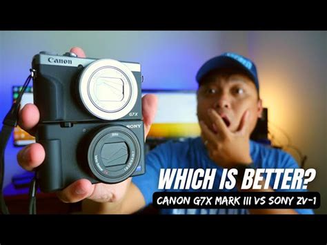 Sony ZV-1 Vs Canon G7x Mark Iii (which Is Better?), 48% OFF