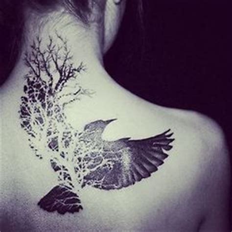 Pretty bird tattoo