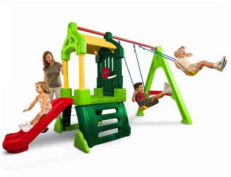 LITTLE TIKES CLUBHOUSE SWING SET | Top Toys