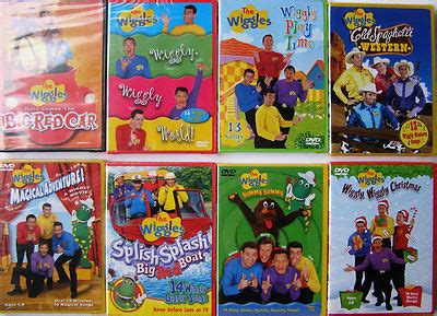 Wiggles Set of 8 DVD Songs NEW IN PACKAGE NIP | #373109643