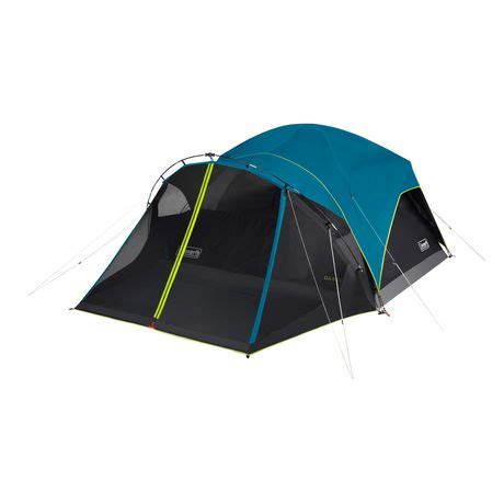 Coleman Carlsbad DarkRoom 6-Person Tent, 10 x 9 ft. with 10 x 5 ft ...