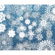 Blue Snowflakes Holiday Wrapping Paper | Zazzle