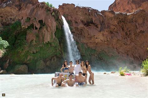 Backpacking and Hiking At Havasu Falls in Havasupai, Arizona » Los Angeles Wedding Photographers ...