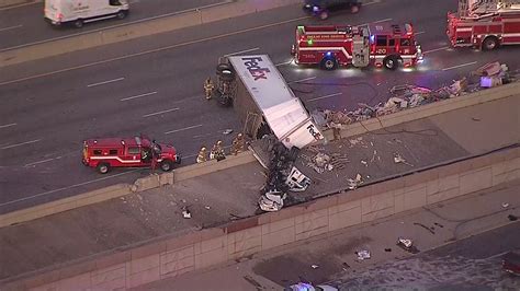 FedEx Truck Driver Killed in Crash on LBJ Freeway in North Dallas - Fort Worth news - NewsLocker