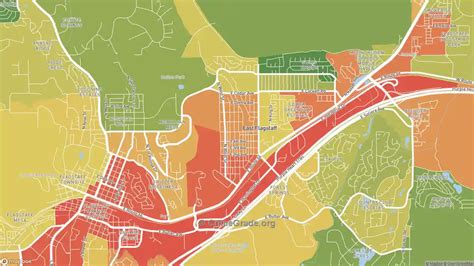 The Safest and Most Dangerous Places in Sunnyside-Flagstaff, Flagstaff ...