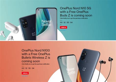 OnePlus brings the Nord N10 5G and Nord N100 to North America - Gizmochina