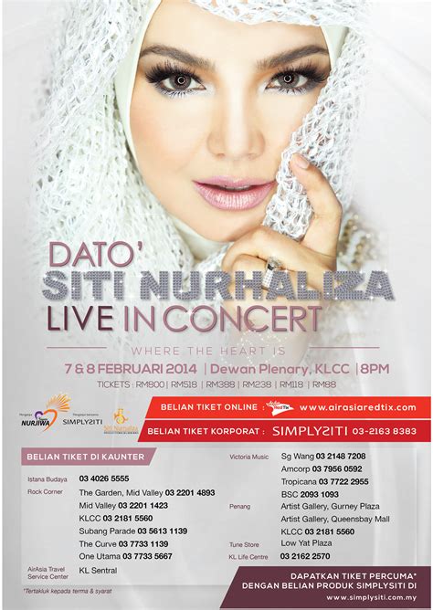 Dato' Siti Nurhaliza Live in Concert :: Behance