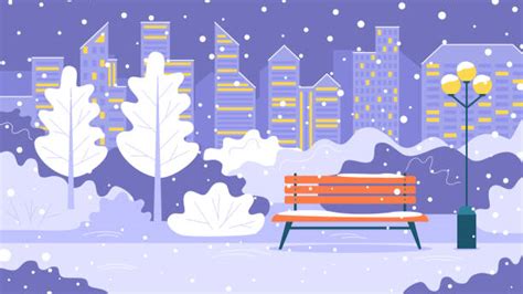 10+ Park City Main Street Winter Stock Illustrations, Royalty-Free ...