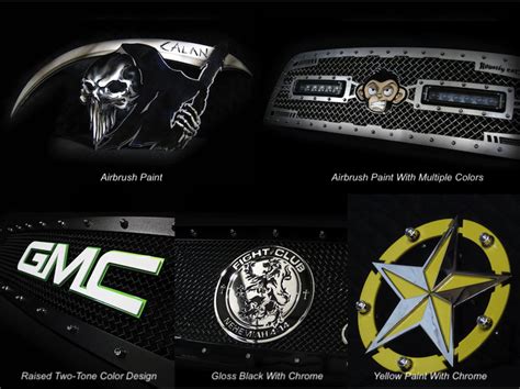 Custom Grille Emblems for Trucks - Dare to Be Different!