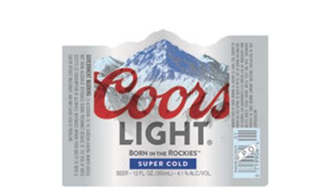 Coors Light Nutrition Facts Bottle Canada | Shelly Lighting