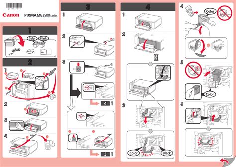 Manuale Canon Pixma MG3500 (Italiano - 2 pagine)