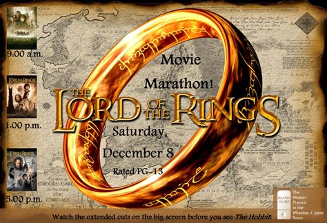 Lane Memorial Library Blog: Lord of the Rings Movie Marathon