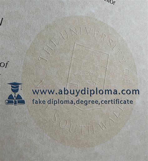 How do i buy University of New South Wales fake degree?