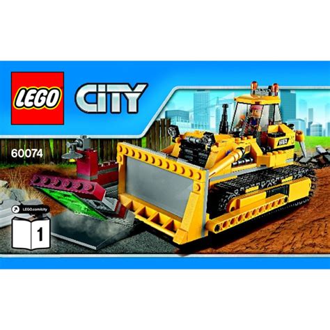 LEGO Bulldozer Set 60074 Instructions | Brick Owl - LEGO Marketplace