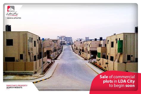 Sale of commercial plots in LDA City to begin soon