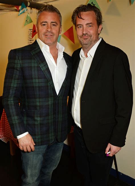 Matt LeBlanc & Matthew Perry Have a Friends Reunion in London | E! News Australia