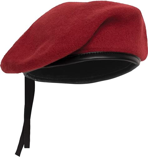 Rothco Red Military Beret Size 7.75: Amazon.sg: Fashion