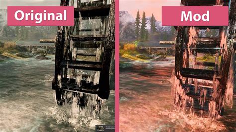 The Elder Scrolls V: Skyrim – RealVision ENB + Fantasy Effects vs. Vanilla Comparison [60fps ...