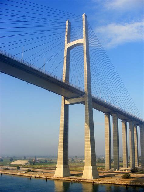 Suez Canal Bridge - Egypt | Suez, Bridge, Egypt