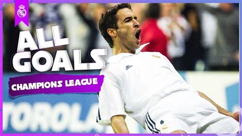 All of Raúl González’s goals for Real Madrid in the Champions League ...