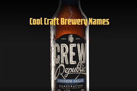 300 Cool Craft Brewery Names - Kitchen Business