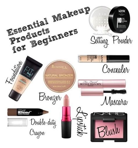 Basic Makeup Items For Beginners | Saubhaya Makeup