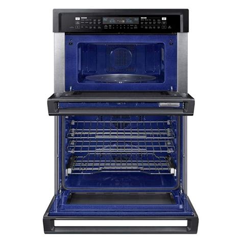 Best Buy: Samsung 30" Microwave Combination Wall Oven with Steam Cook and WiFi Black Stainless ...