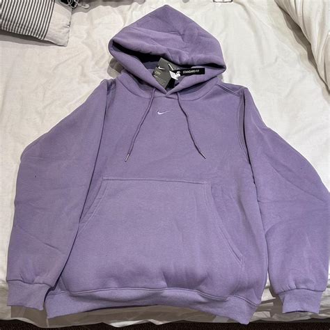 PURPLE NIKE HOODIE With tags. Thick... - Depop