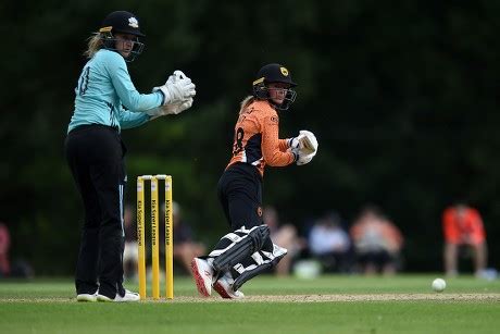 Danielle Wyatt Southern Vipers Batting During Editorial Stock Photo ...