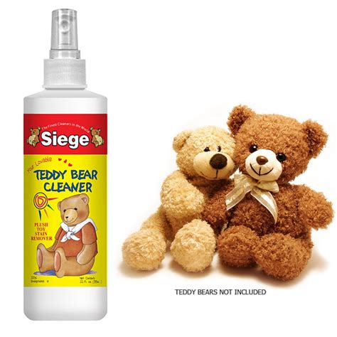 Siege Teddy Bear Cleaner Plush Toy Stain Remover 100% Biodegradable ...