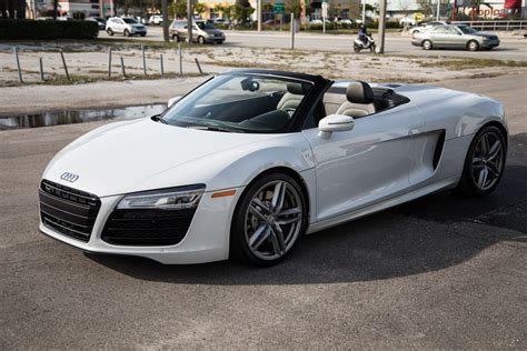 Used 2014 Audi R8 5.2 quattro Spyder For Sale ($104,900) | Marino Performance Motors Stock #000204