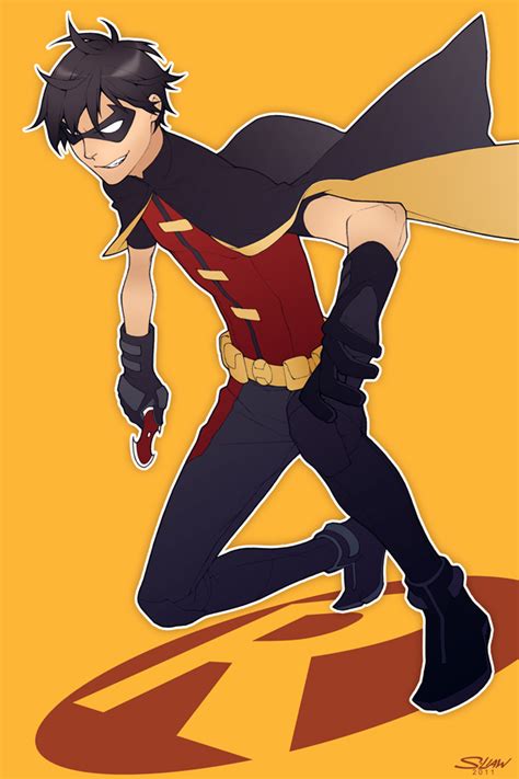 Young Justice Robin by paper-hero on DeviantArt