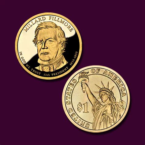 Millard Fillmore Commemorative Coin | Mintage World