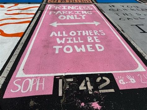 PHOTOS: Hamilton High School seniors painted their parking lot spaces, 2023-2024