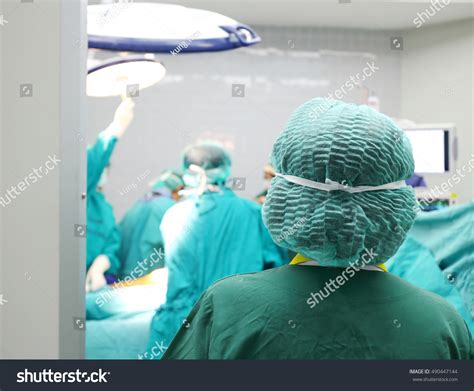 Medical Standing Surgery Operating Room Hospital Stock Photo 490447144 | Shutterstock