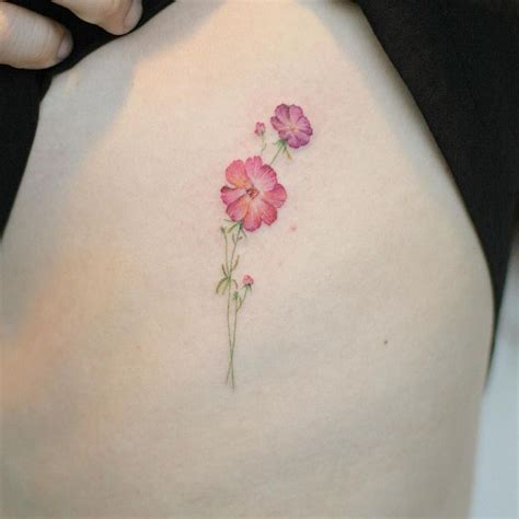 Image result for cosmos flower tattoo An October birth month flower | Inspiração para tatuagem ...