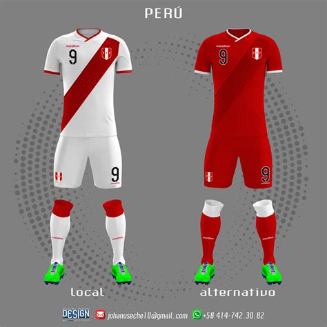 kit Perú copa américa 2019 (no oficial) best of canmebol copa of America | Trajes de fútbol ...