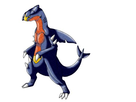 Shiny Garchomp by Maryuu7 on DeviantArt