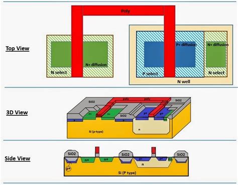 gamba carbonio spiare cmos inverter layout ghirlanda Architettura ...