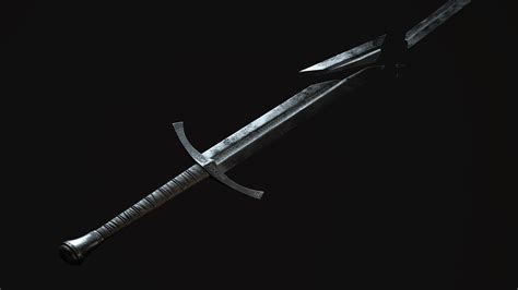 Broken sword on Behance