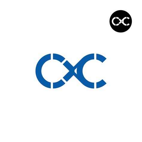 Letter CXC Monogram Logo Design 28072187 Vector Art at Vecteezy