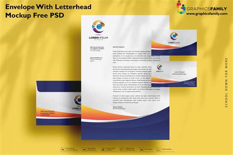 Creative Letterhead Design Psd Free Download