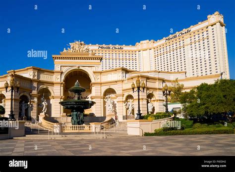 Monte Carlo Casino in Las Vegas Stock Photo - Alamy