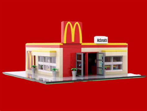 LEGO IDEAS - Modular Mini-McDonalds