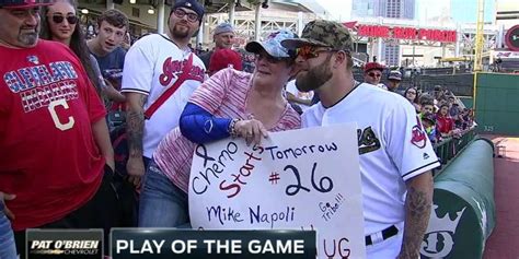 An Indians fan battling cancer wanted a Mike Napoli homer, and Napoli ...