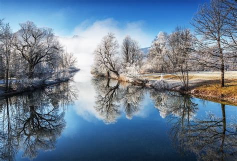 winter on the river - since a view years i go to the river loisach with ...