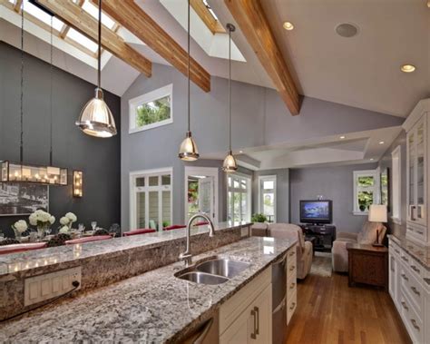 20 Beautiful Kitchens With High Ceilings