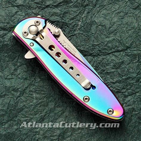 Elegant Rainbow Assisted Opening Knife