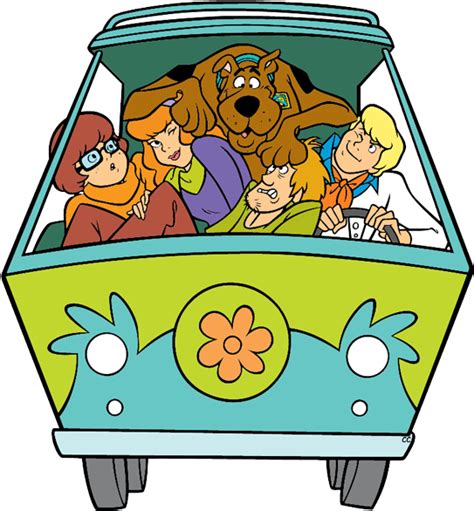 Download Scooby-doo Mystery Machine - Scooby Doo Gang In Mystery Machine - HD Transparent PNG ...